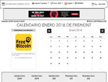 Tablet Screenshot of calendario-enero.com